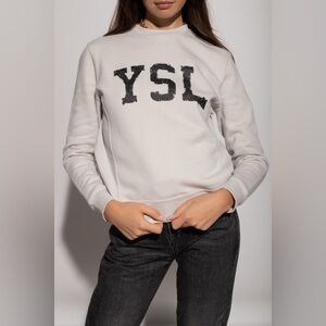 New authentic !!Yves Saint Laurent Women's Sweatshirt​​​